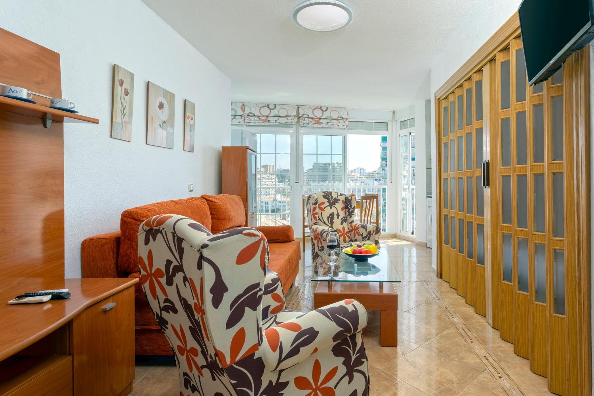 Apartamento Con Vistas Al Mar En ベナルマデナ エクステリア 写真